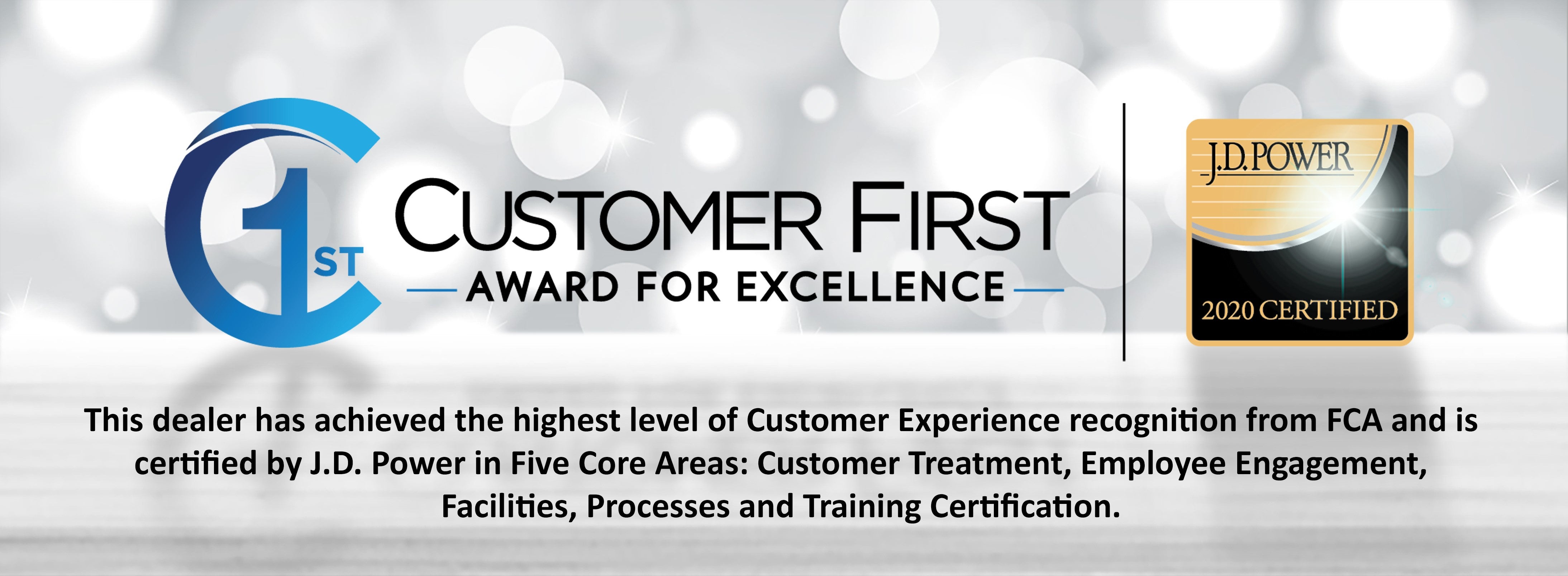 Customer First Award for Excellence for 2019 at John Vance Chrysler Dodge Jeep Ram Guthrie in Guthrie, OK