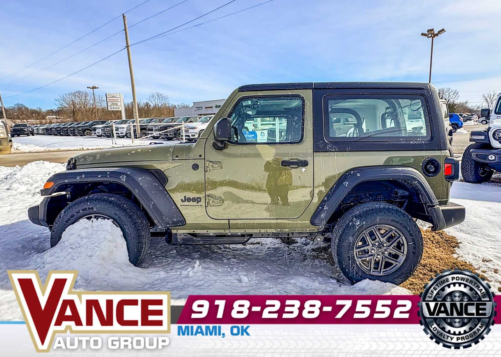 2026 Jeep Wrangler WRANGLER 2-DOOR SPORT