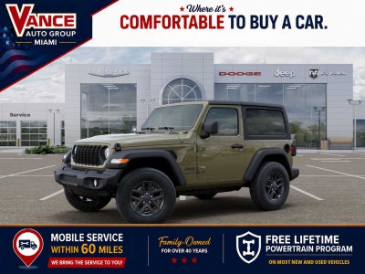 2026 Jeep Wrangler WRANGLER 2-DOOR SPORT