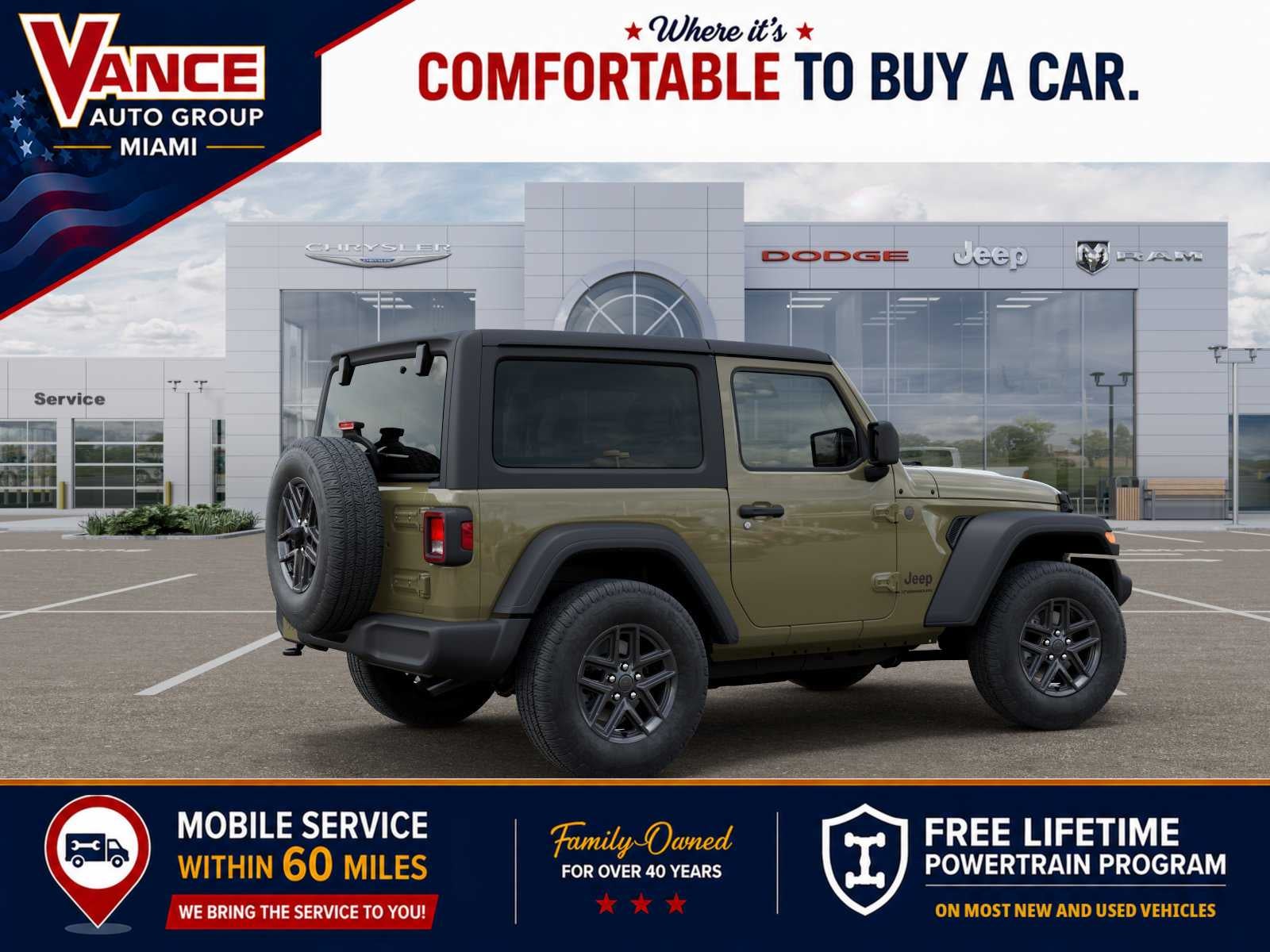 2026 Jeep Wrangler WRANGLER 2-DOOR SPORT