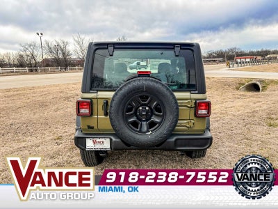 2026 Jeep Wrangler WRANGLER 2-DOOR SPORT