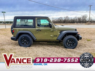 2026 Jeep Wrangler WRANGLER 2-DOOR SPORT