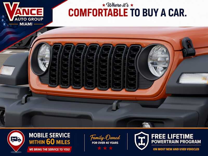 2026 Jeep Wrangler WRANGLER 4-DOOR SPORT S