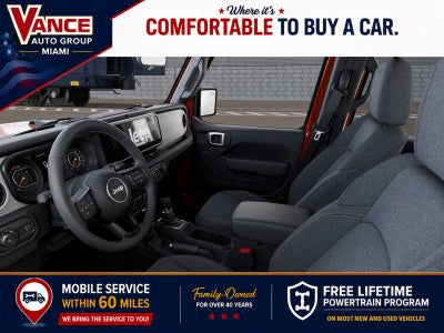 2026 Jeep Wrangler WRANGLER 4-DOOR SPORT S