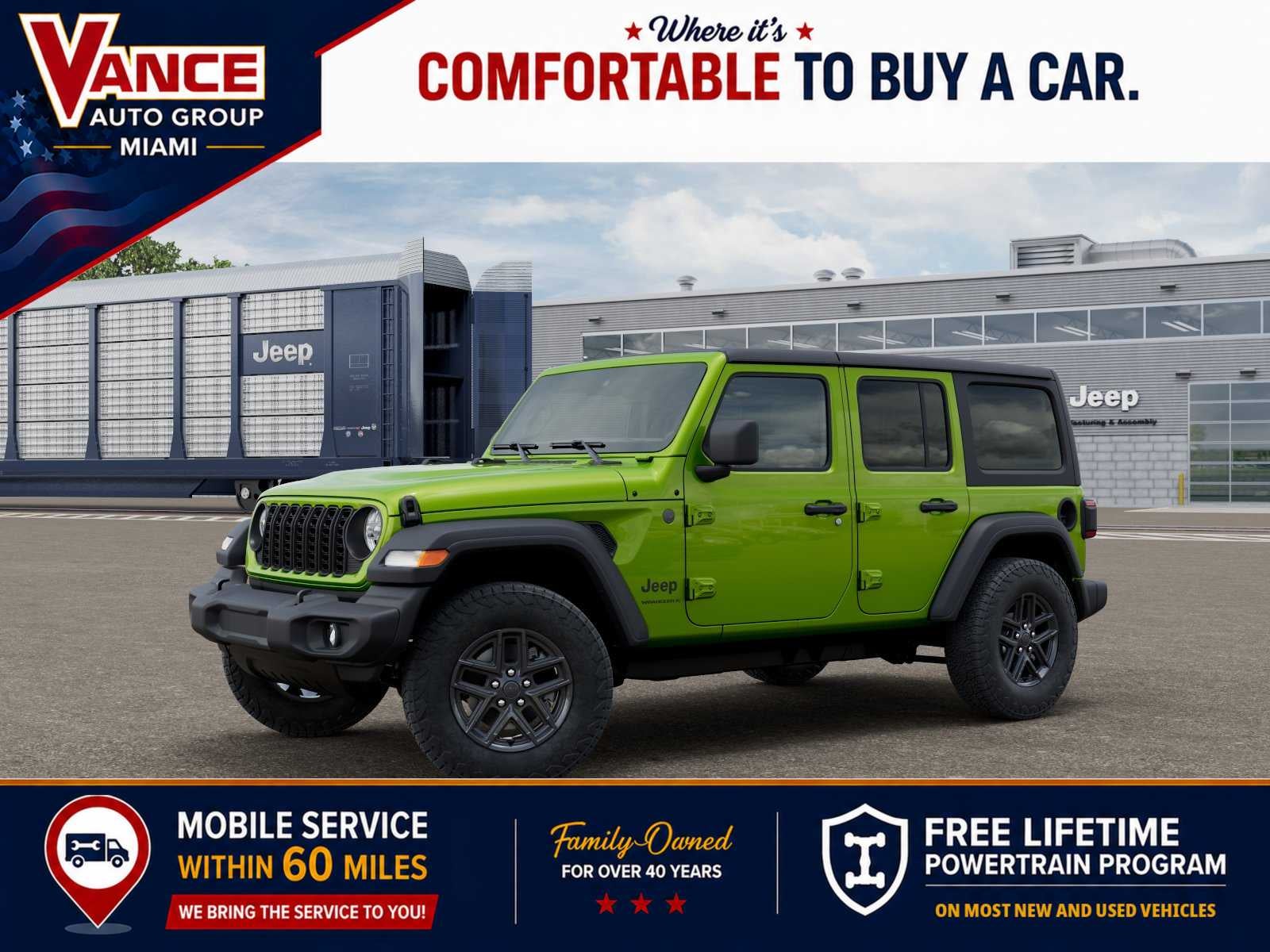 2026 Jeep Wrangler WRANGLER 4-DOOR SPORT S