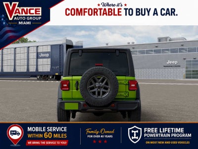 2026 Jeep Wrangler WRANGLER 4-DOOR SPORT S