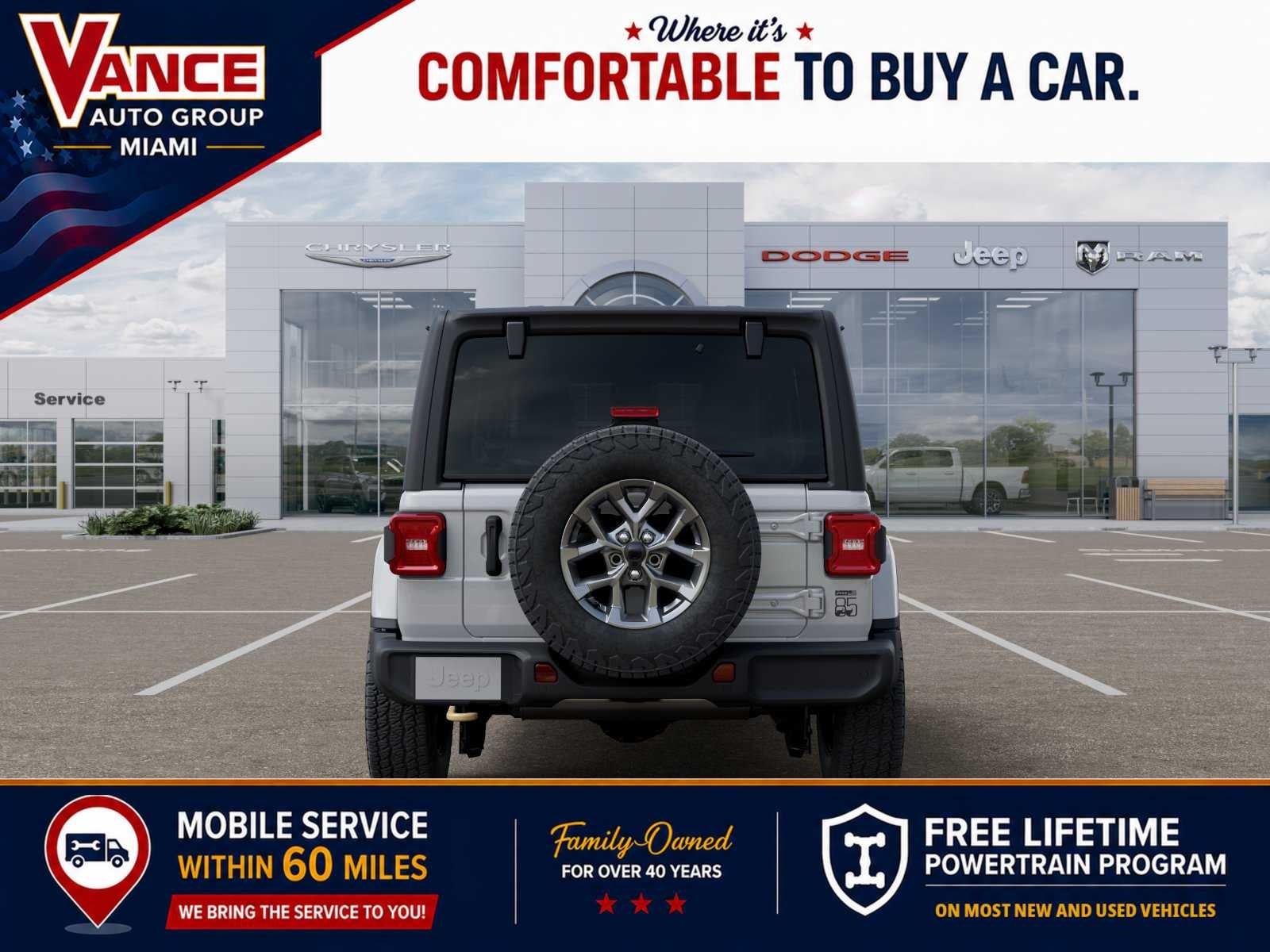 2026 Jeep Wrangler WRANGLER 4-DOOR 85TH ANNIVERSARY EDITION