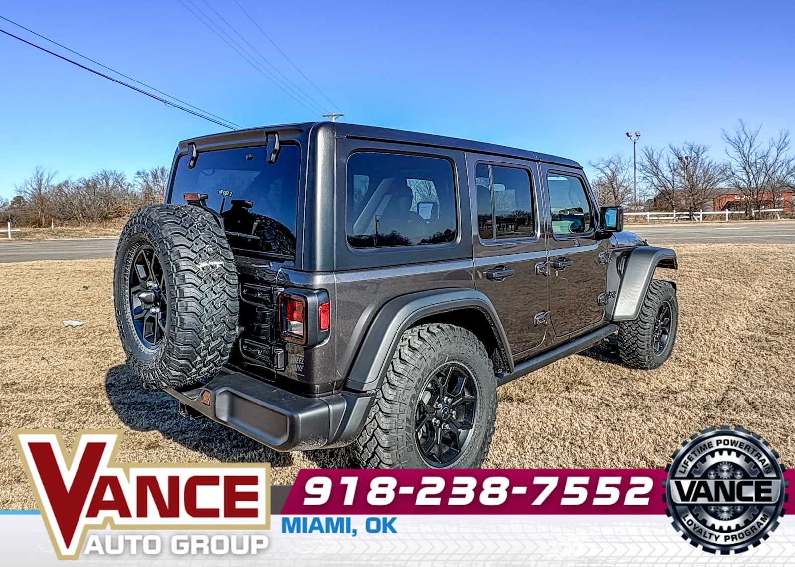 2026 Jeep Wrangler WRANGLER 4-DOOR WILLYS