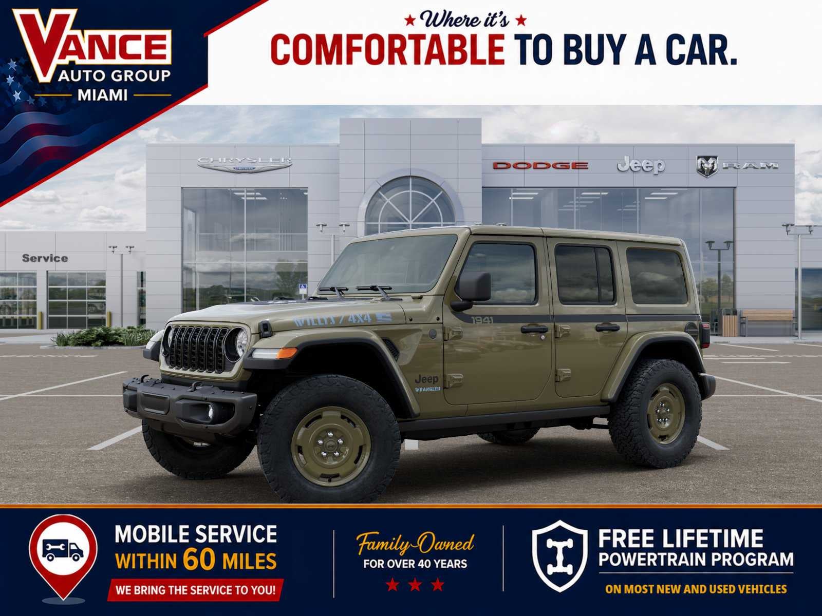 2026 Jeep Wrangler WRANGLER 4-DOOR WILLYS '41