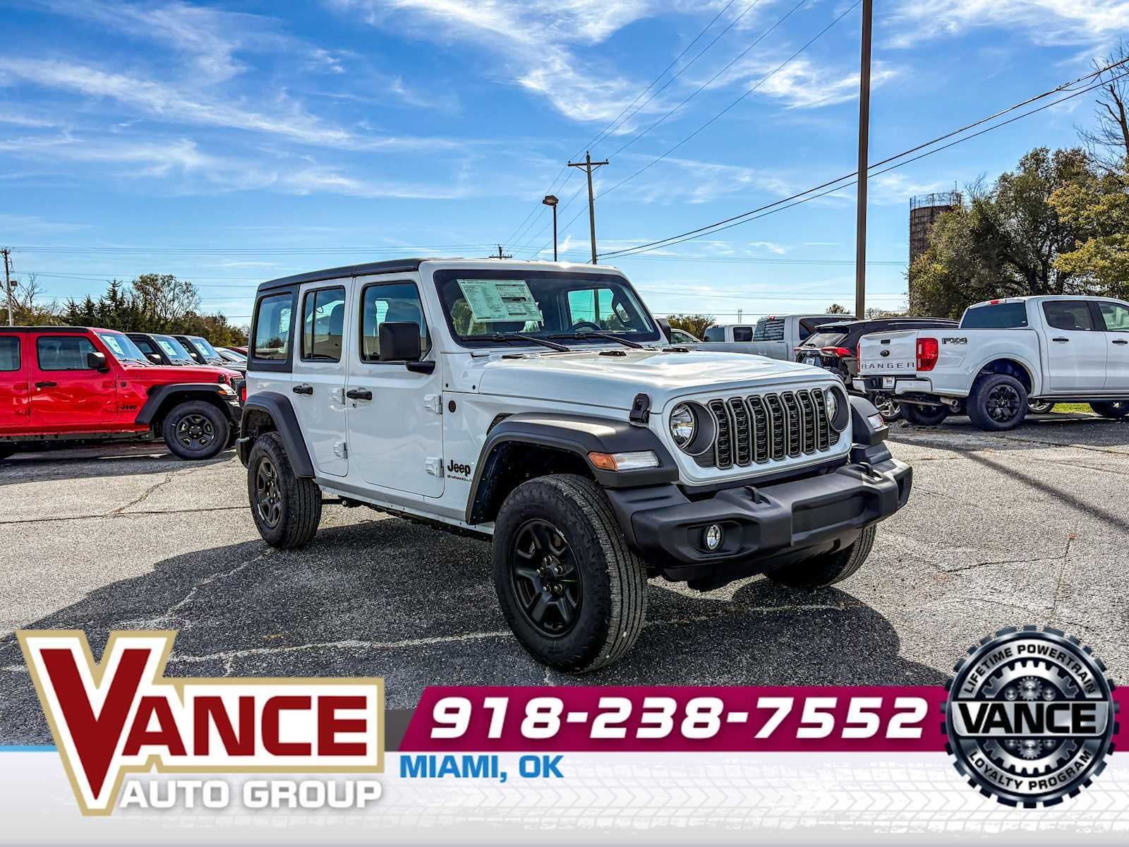 2026 Jeep Wrangler WRANGLER 4-DOOR SPORT