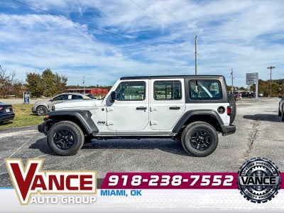 2026 Jeep Wrangler WRANGLER 4-DOOR SPORT
