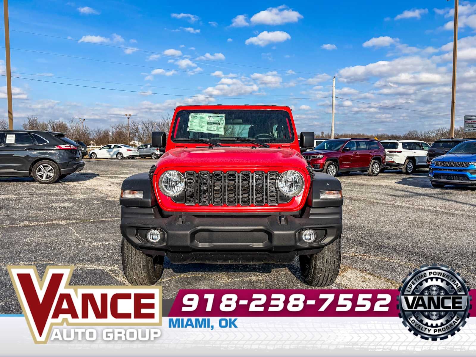 2026 Jeep Wrangler WRANGLER 4-DOOR SPORT