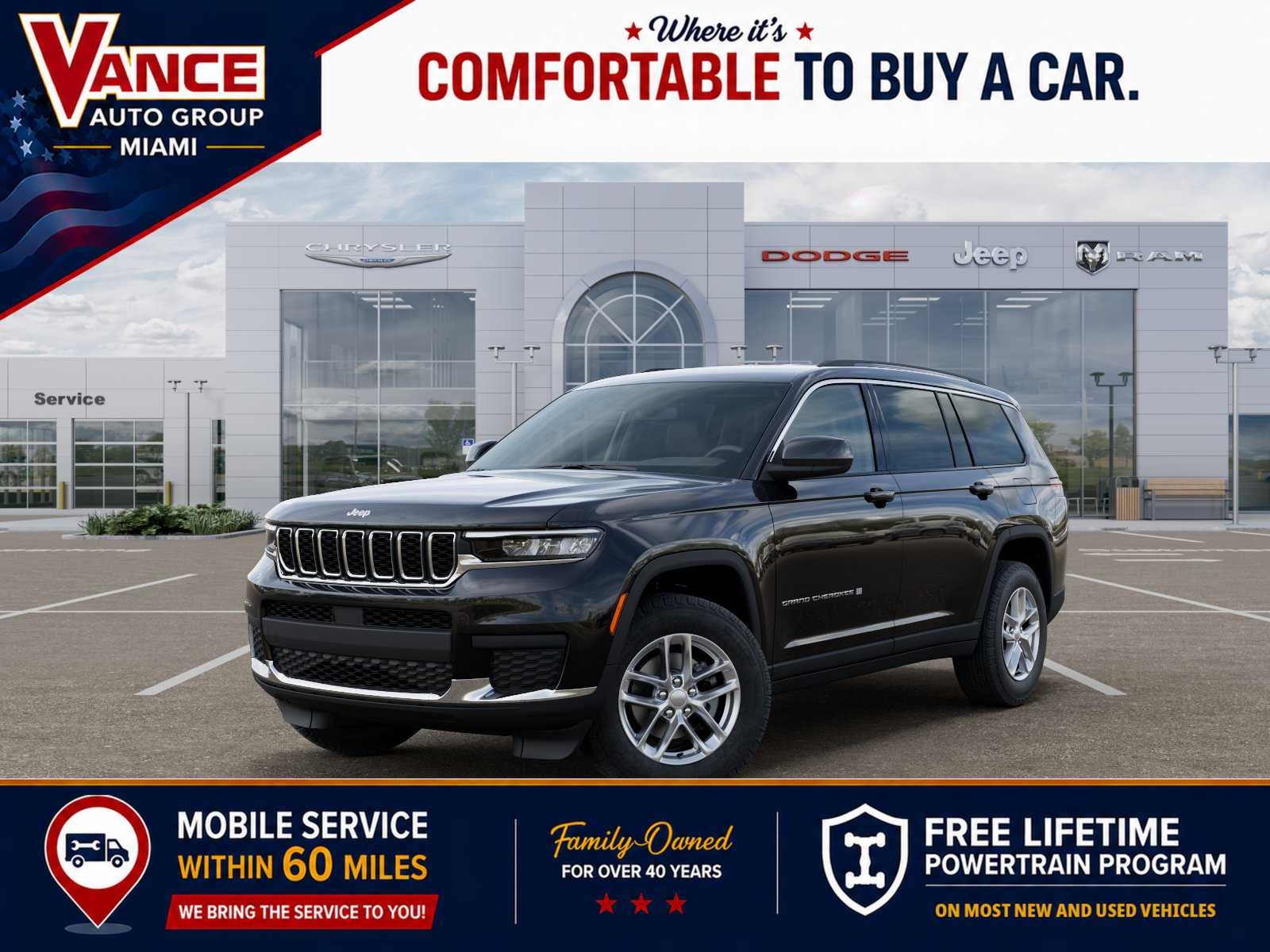 2026 Jeep Grand Cherokee L GRAND CHEROKEE L LAREDO X 4X4