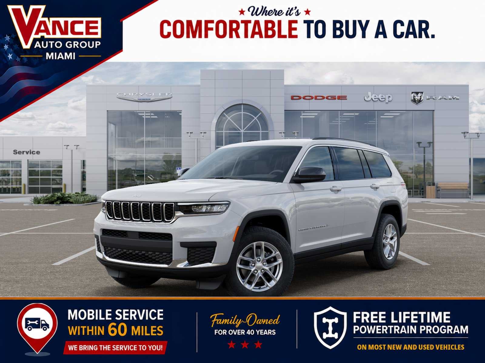 2026 Jeep Grand Cherokee L GRAND CHEROKEE L LAREDO X 4X4