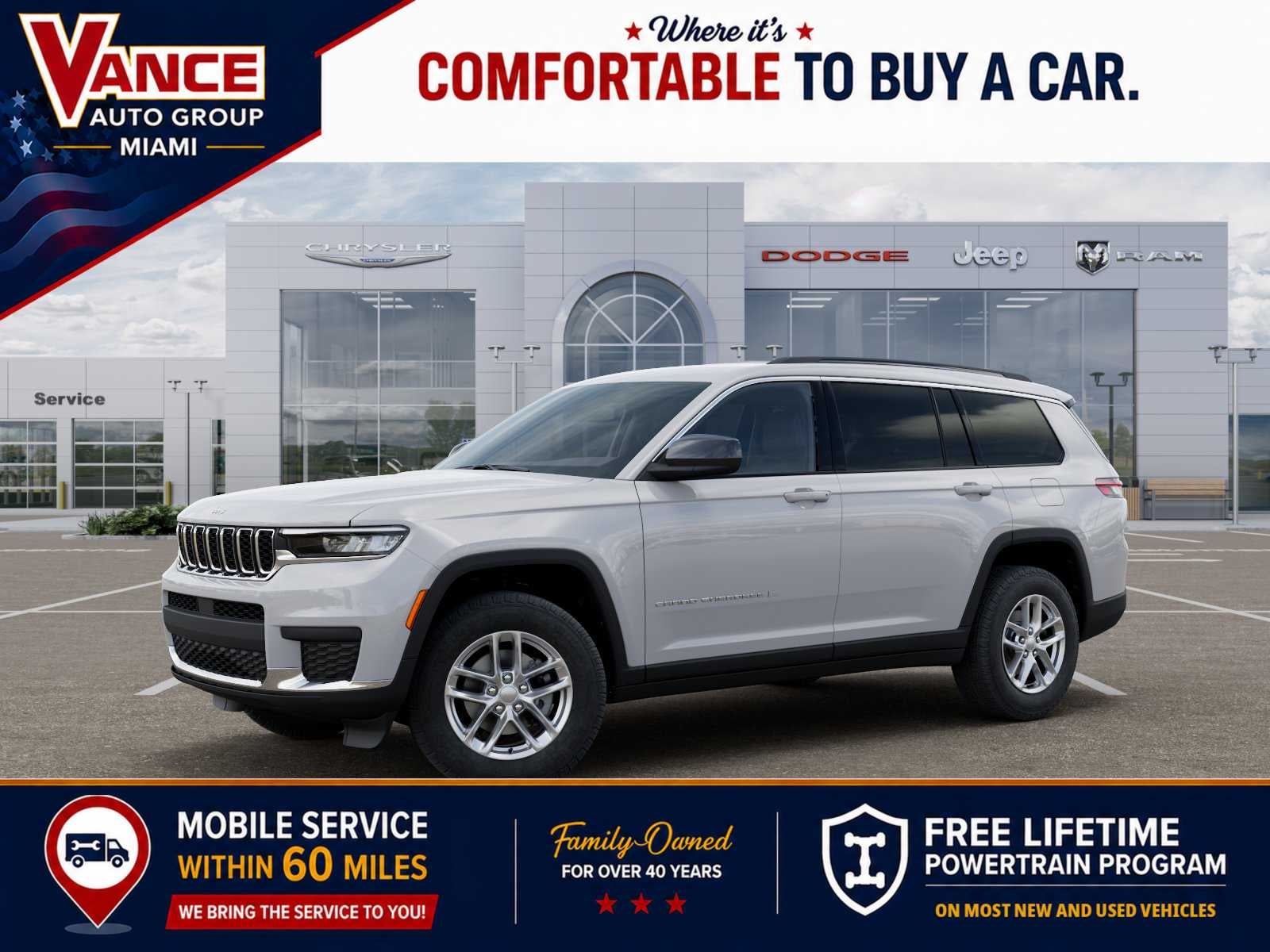 2026 Jeep Grand Cherokee L GRAND CHEROKEE L LAREDO X 4X4