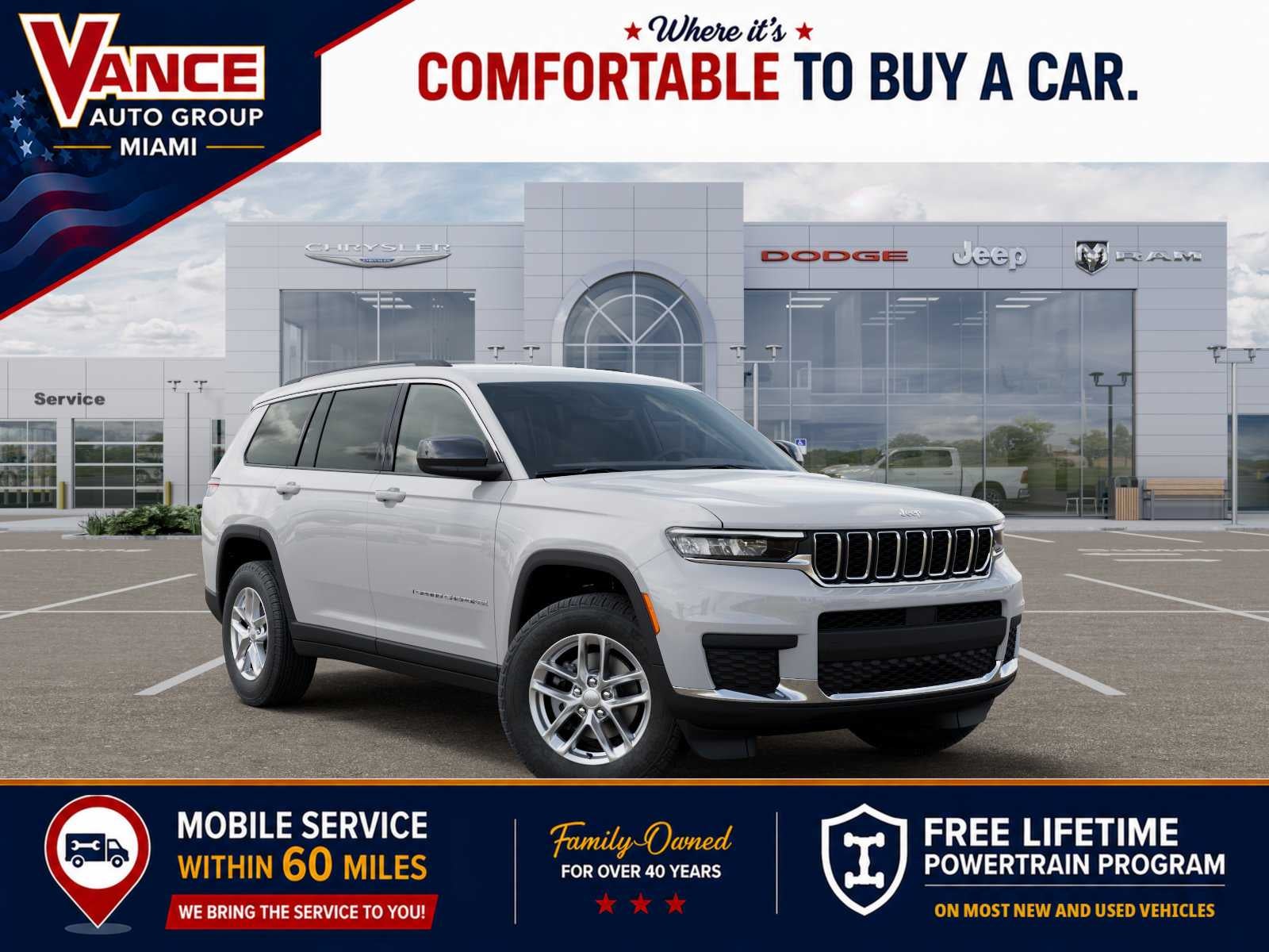 2026 Jeep Grand Cherokee L GRAND CHEROKEE L LAREDO X 4X4