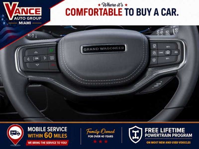 2026 Jeep Grand Wagoneer GRAND WAGONEER SUMMIT OBSIDIAN 4X4
