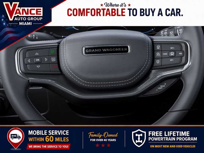 2026 Jeep Grand Wagoneer GRAND WAGONEER SUMMIT OBSIDIAN 4X4