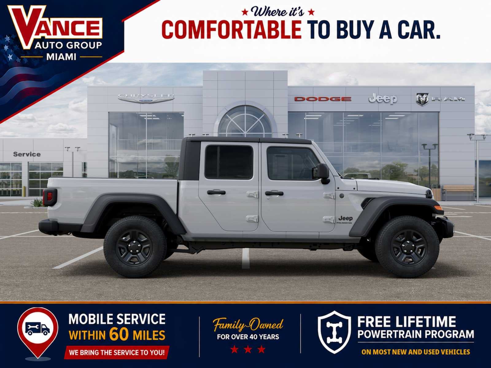 2026 Jeep Gladiator GLADIATOR SPORT 4X4