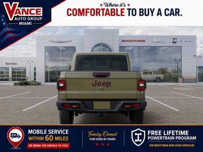 2026 Jeep Gladiator GLADIATOR RUBICON 4X4