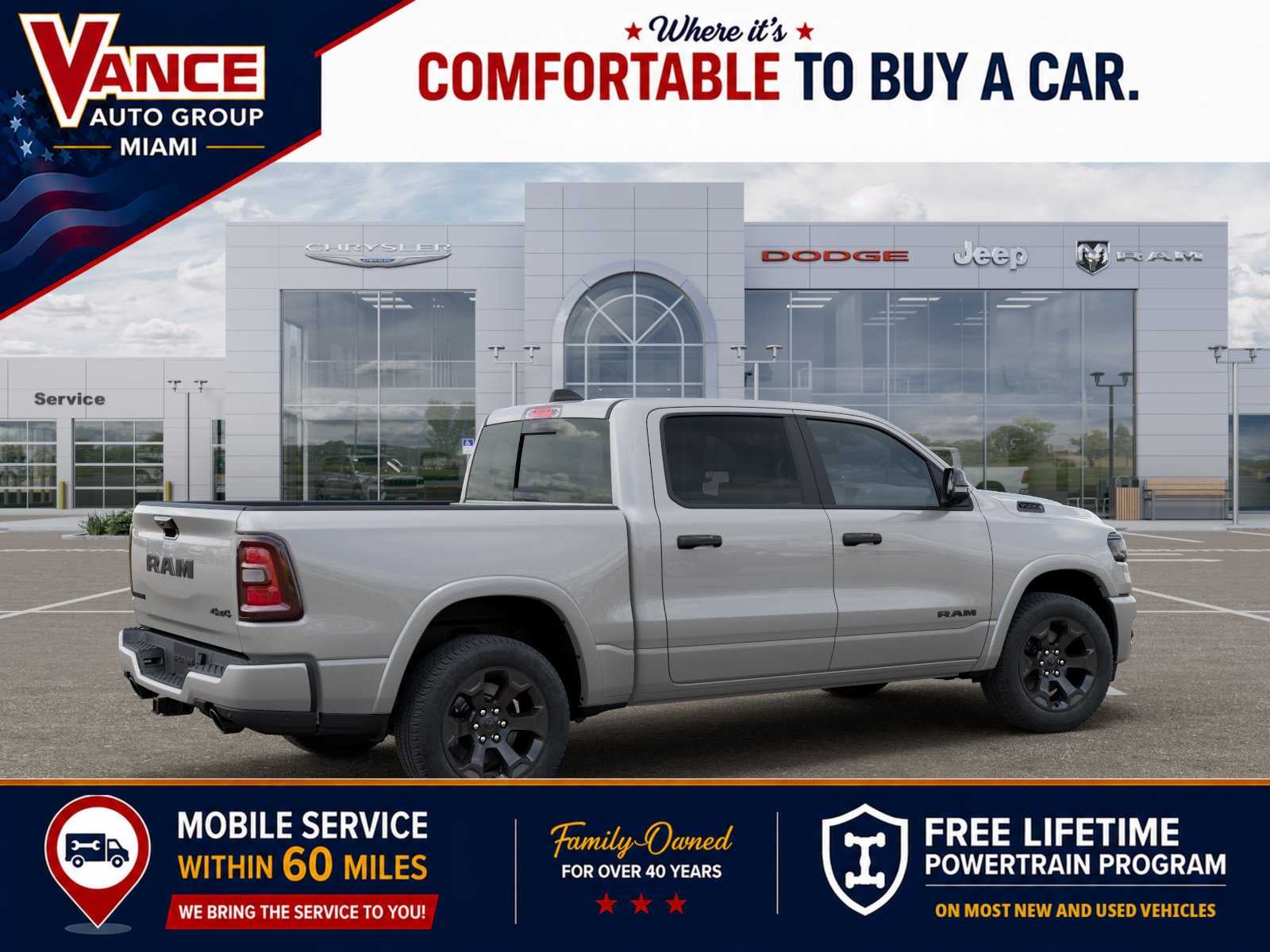 2027 RAM Ram 1500 RAM 1500 BIG HORN CREW CAB 4X4 5'7' BOX