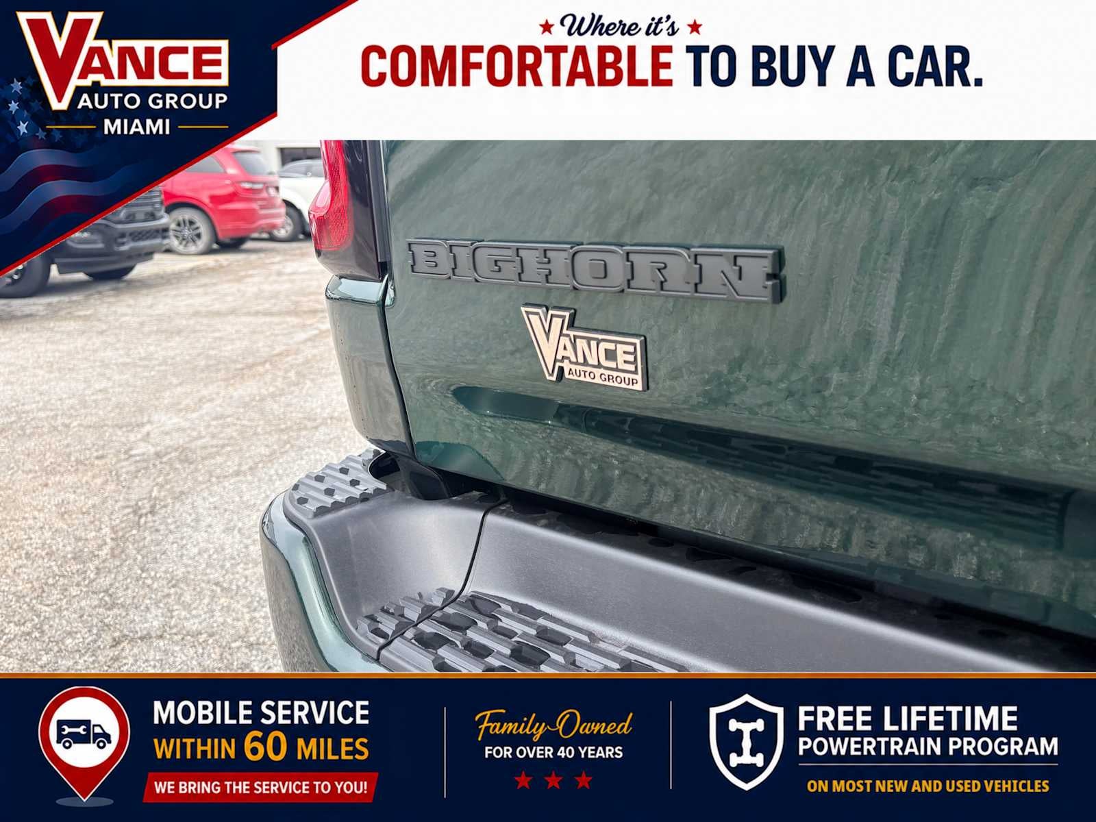 2026 RAM Ram 1500 RAM 1500 BIG HORN CREW CAB 4X4 5'7' BOX