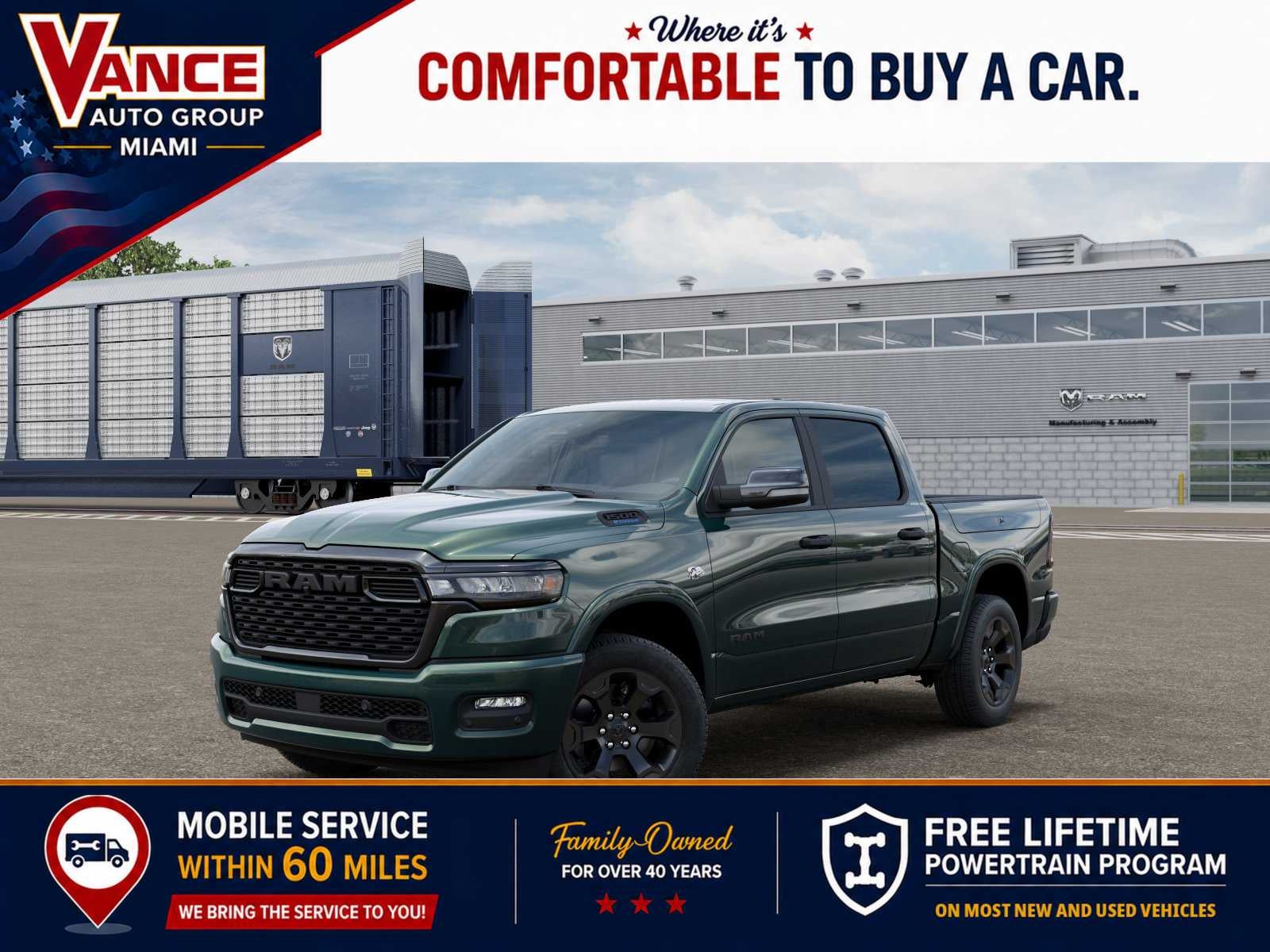 2026 RAM Ram 1500 RAM 1500 BIG HORN CREW CAB 4X4 5'7' BOX