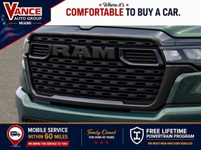 2026 RAM Ram 1500 RAM 1500 BIG HORN CREW CAB 4X4 5'7' BOX