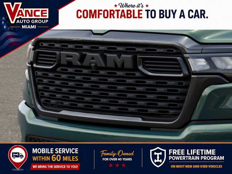2026 RAM Ram 1500 RAM 1500 BIG HORN CREW CAB 4X4 5'7' BOX