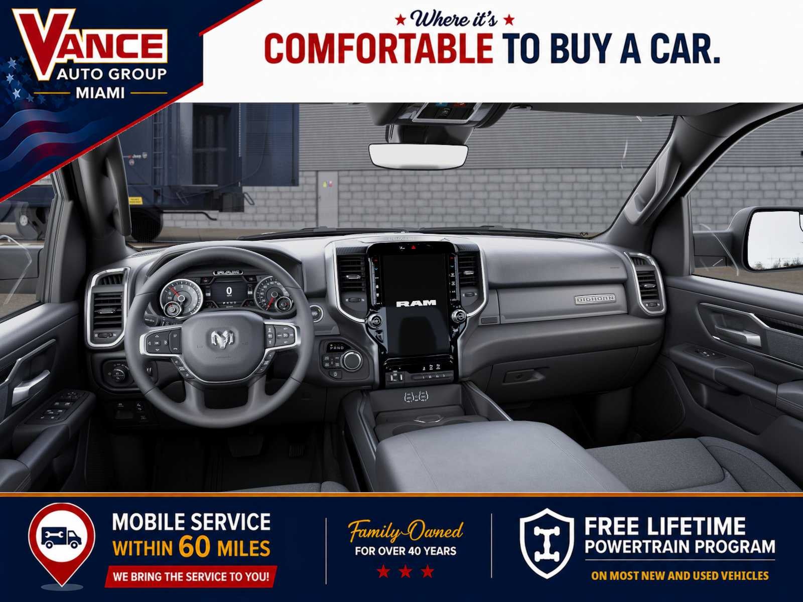 2026 RAM Ram 1500 RAM 1500 BIG HORN CREW CAB 4X4 5'7' BOX