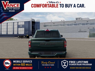 2026 RAM Ram 1500 RAM 1500 BIG HORN CREW CAB 4X4 5'7' BOX