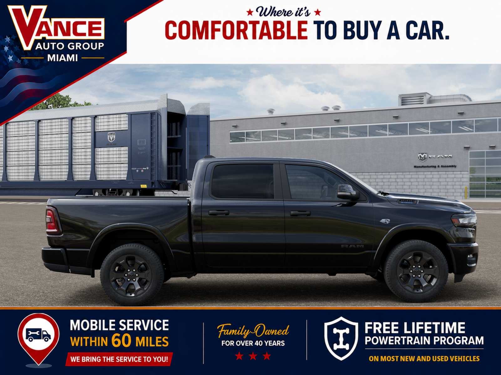 2026 RAM Ram 1500 RAM 1500 BIG HORN CREW CAB 4X4 5'7' BOX