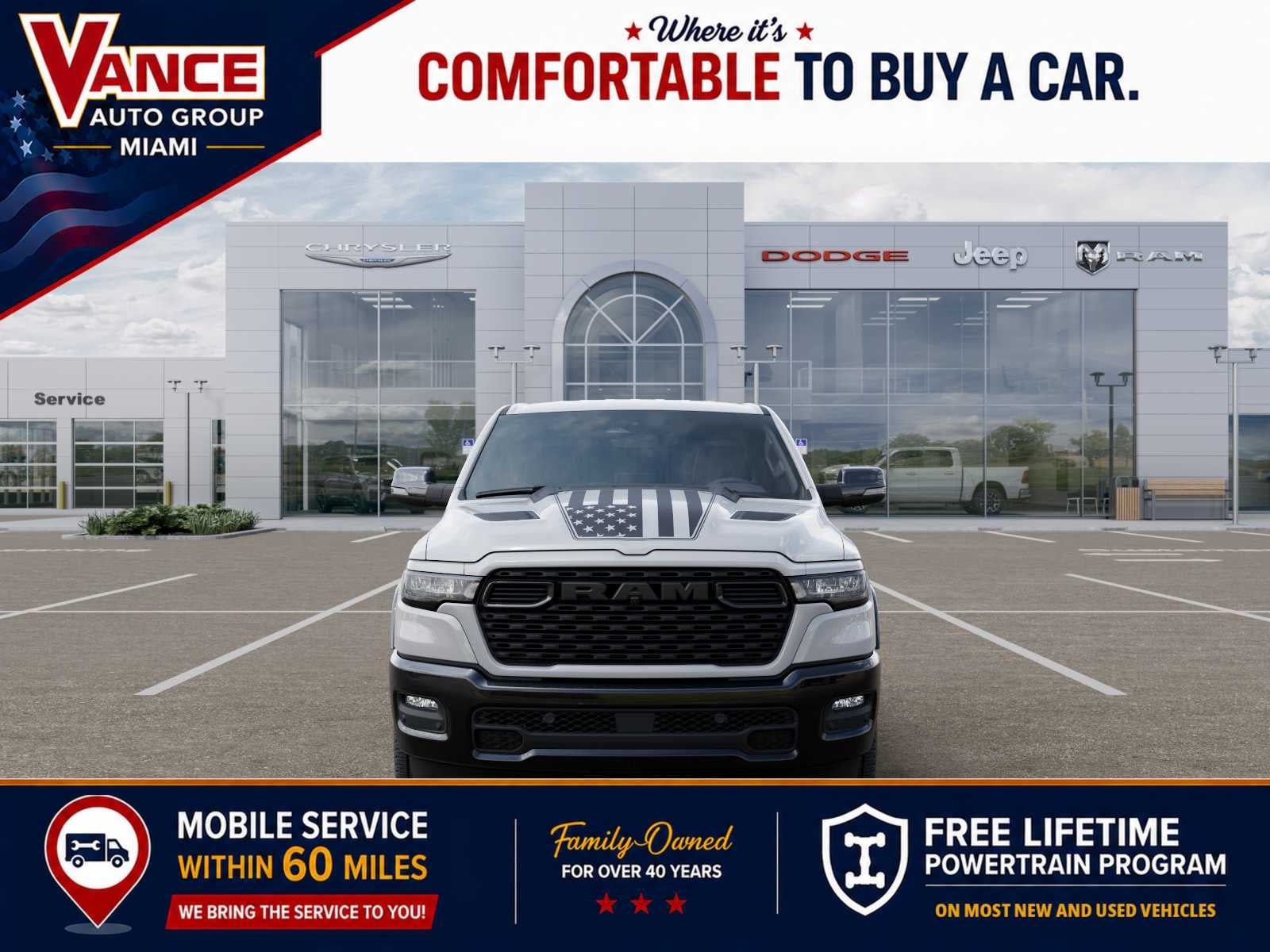 2026 RAM Ram 1500 RAM 1500 BIG HORN CREW CAB 4X4 5'7' BOX