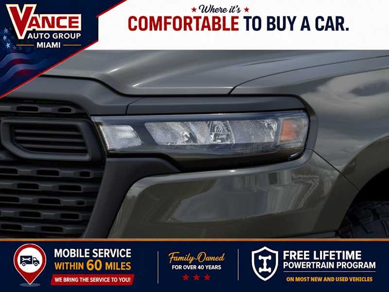 2027 RAM Ram 1500 RAM 1500 WARLOCK CREW CAB 4X4 5'7' BOX