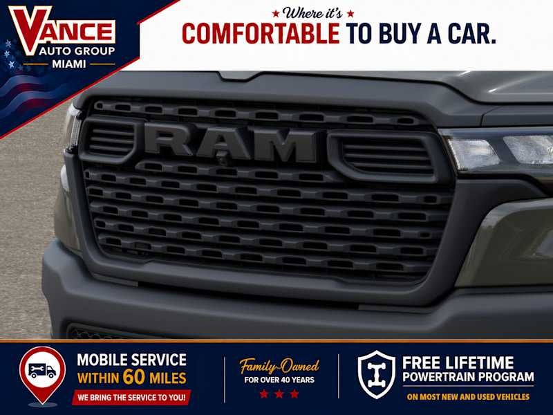 2027 RAM Ram 1500 RAM 1500 WARLOCK CREW CAB 4X4 5'7' BOX
