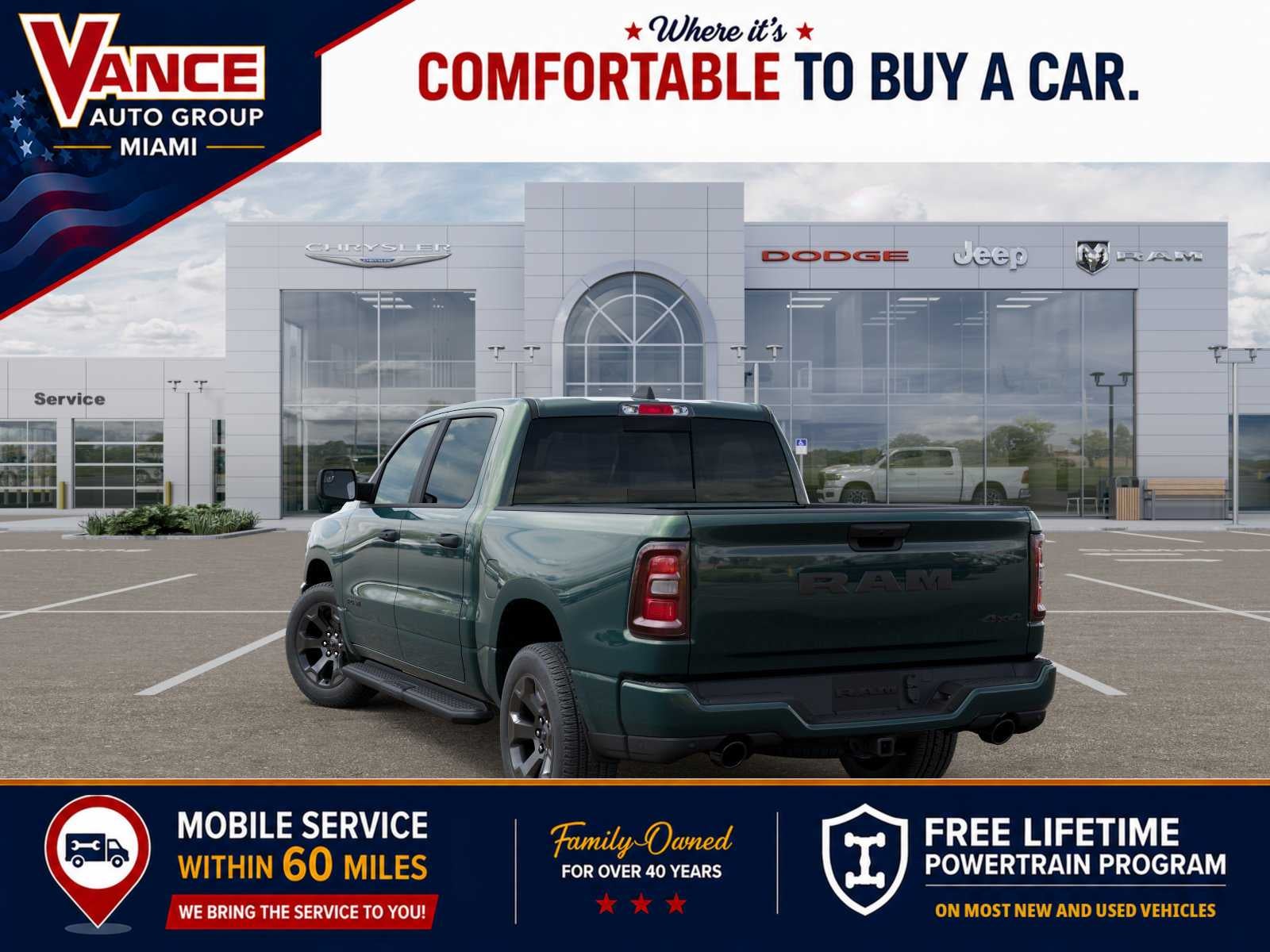 2026 RAM Ram 1500 RAM 1500 EXPRESS CREW CAB 4X4 5'7' BOX