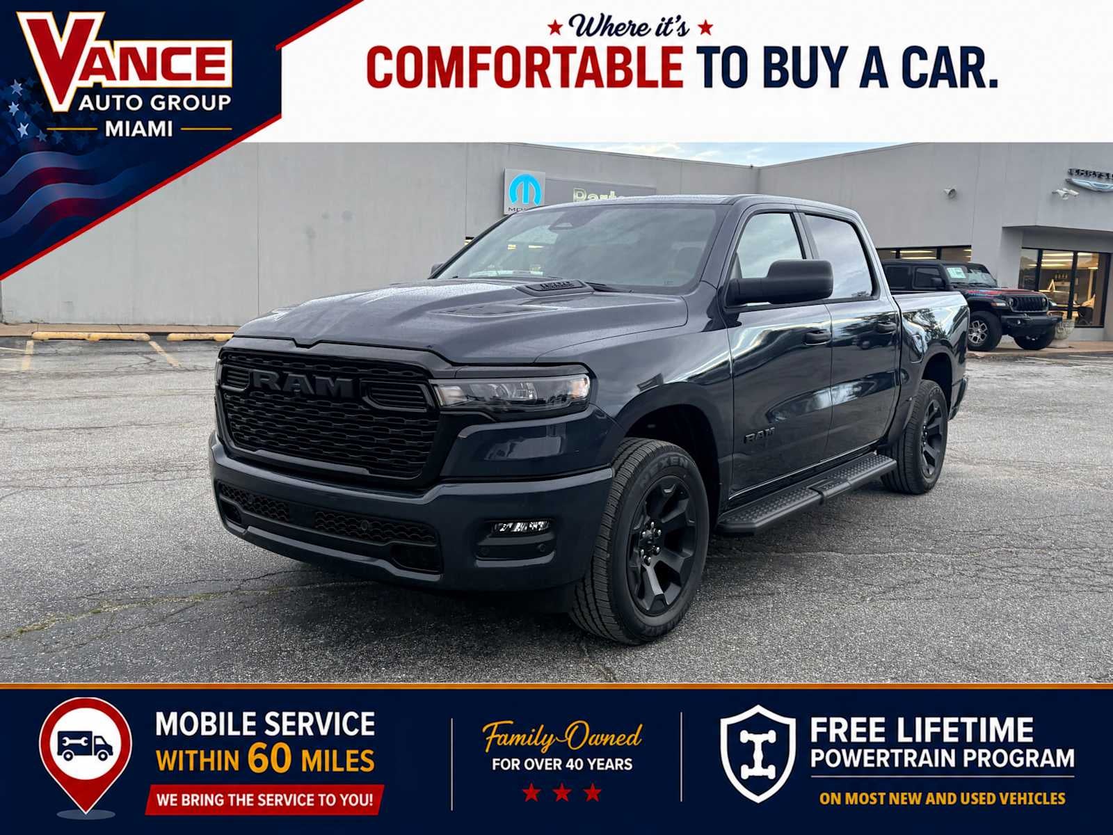 2027 RAM Ram 1500 RAM 1500 EXPRESS CREW CAB 4X4 5'7' BOX
