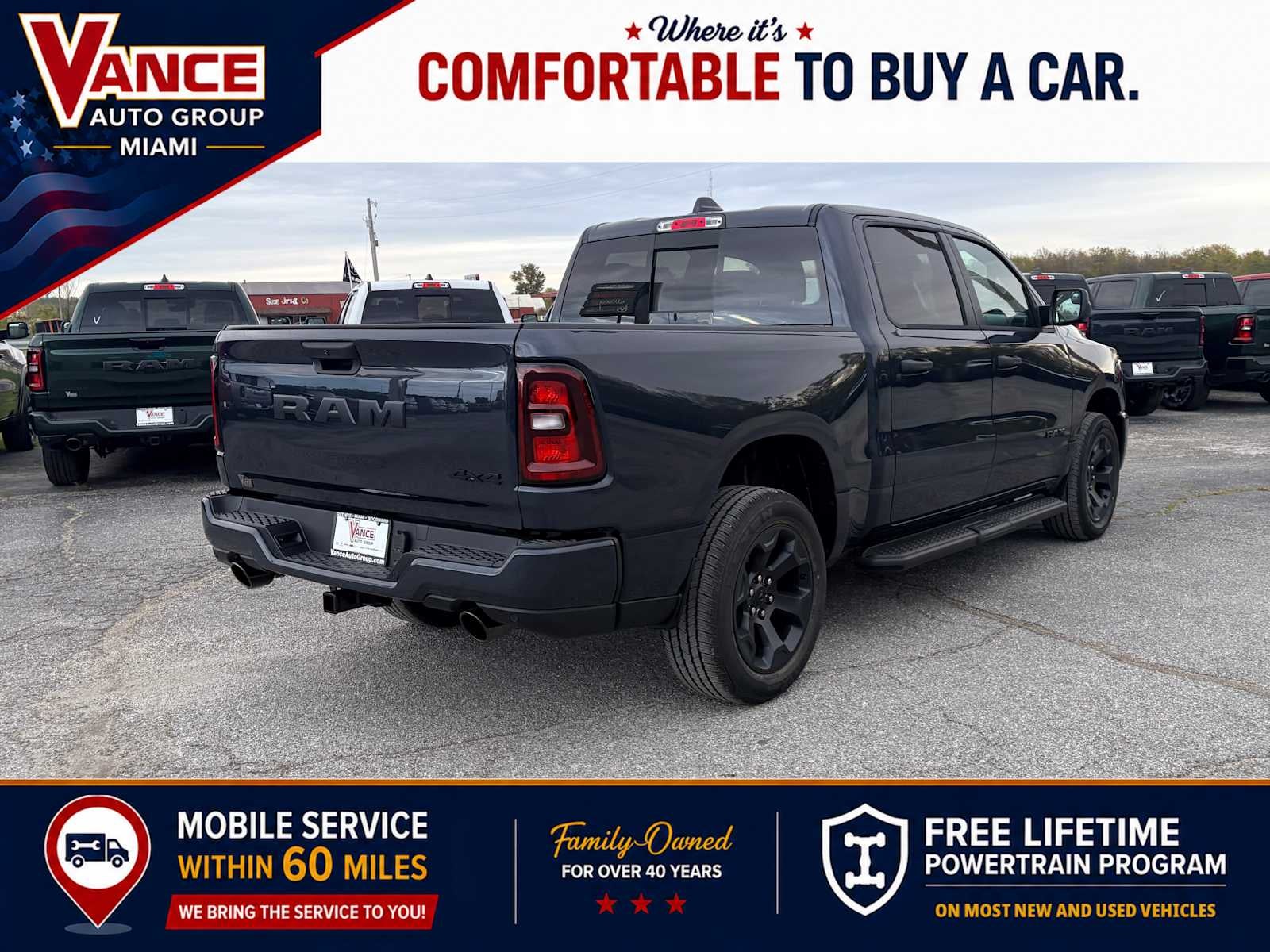 2027 RAM Ram 1500 RAM 1500 EXPRESS CREW CAB 4X4 5'7' BOX