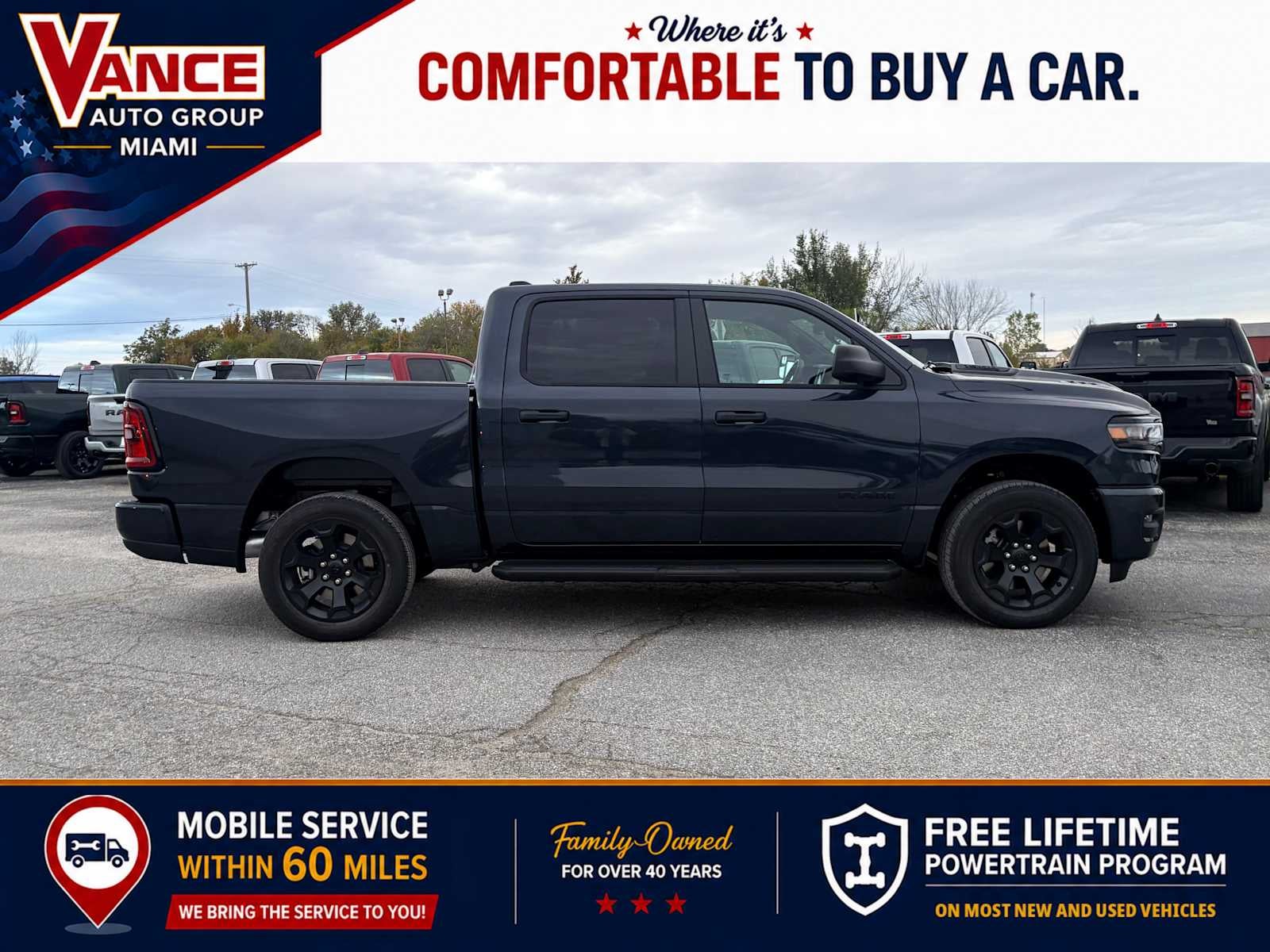 2027 RAM Ram 1500 RAM 1500 EXPRESS CREW CAB 4X4 5'7' BOX