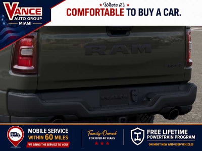 2027 RAM Ram 1500 RAM 1500 WARLOCK CREW CAB 4X4 5'7' BOX
