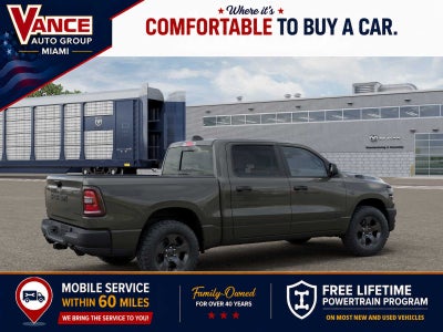 2027 RAM Ram 1500 RAM 1500 WARLOCK CREW CAB 4X4 5'7' BOX