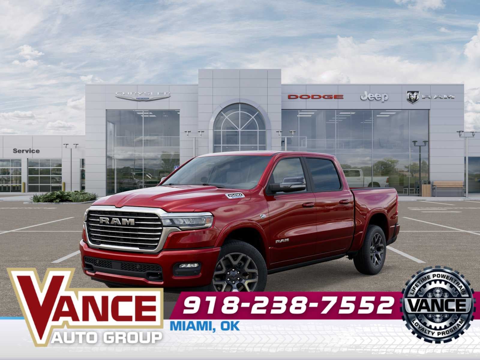 2026 RAM Ram 1500 RAM 1500 LARAMIE CREW CAB 4X4 5'7' BOX