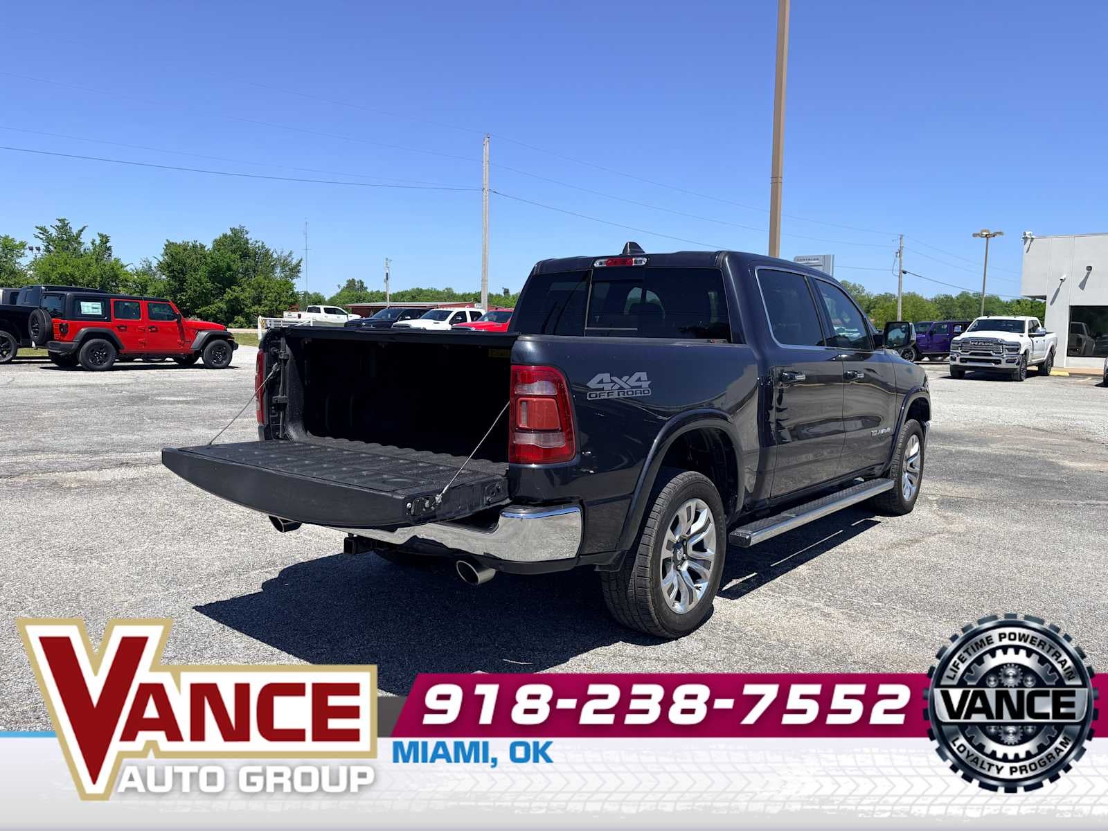 2020 RAM Ram 1500 Laramie Longhorn Crew Cab 4x4 5'7' Box