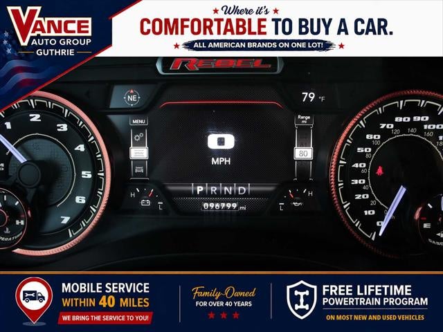 2021 RAM Ram 1500 Rebel Crew Cab 4x4 5'7' Box
