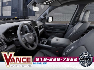 2026 RAM Ram 1500 RAM 1500 REBEL CREW CAB 4X4 5'7' BOX