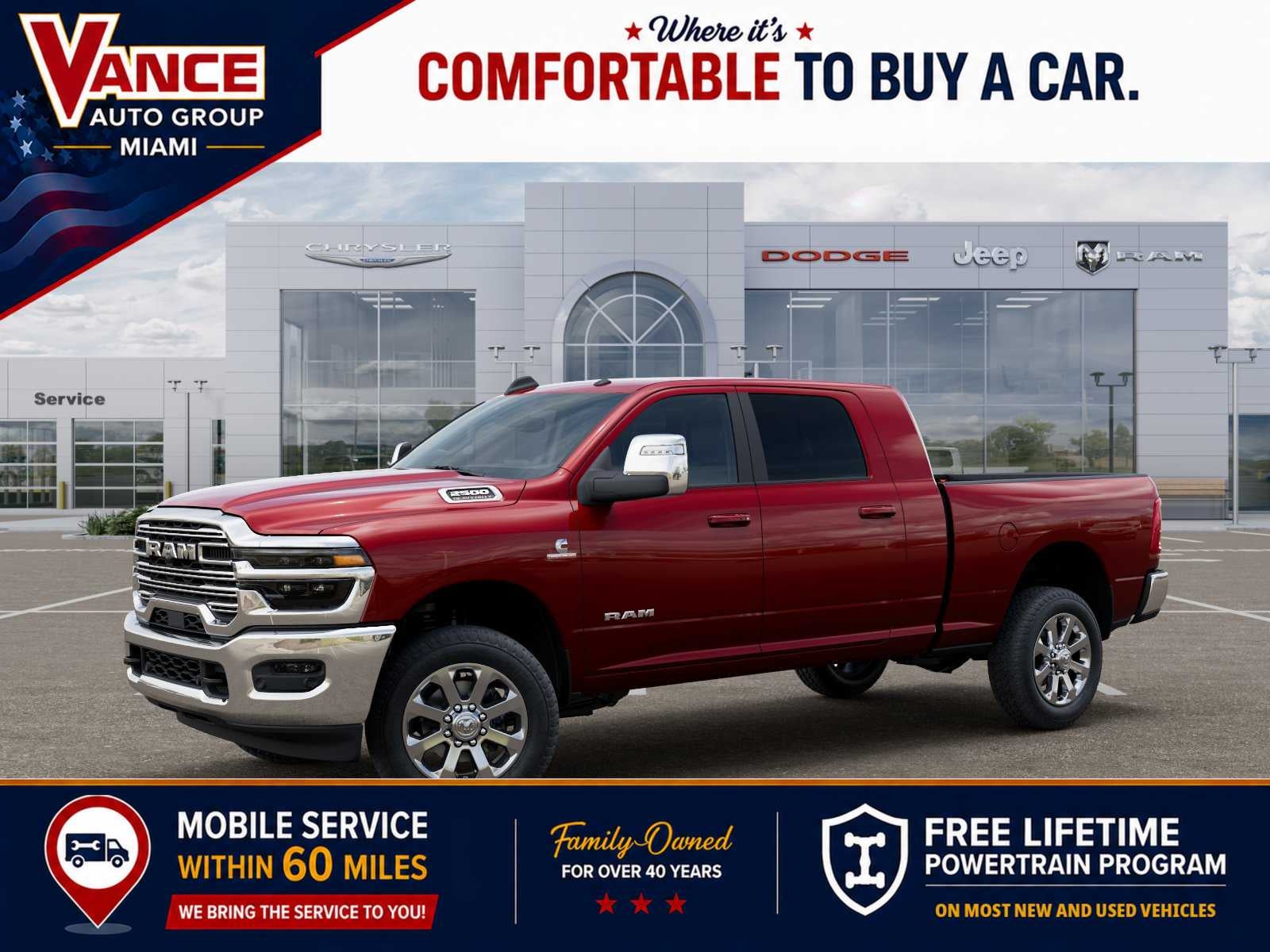 2026 RAM Ram 2500 RAM 2500 LARAMIE MEGA CAB 4X4 6'4' BOX