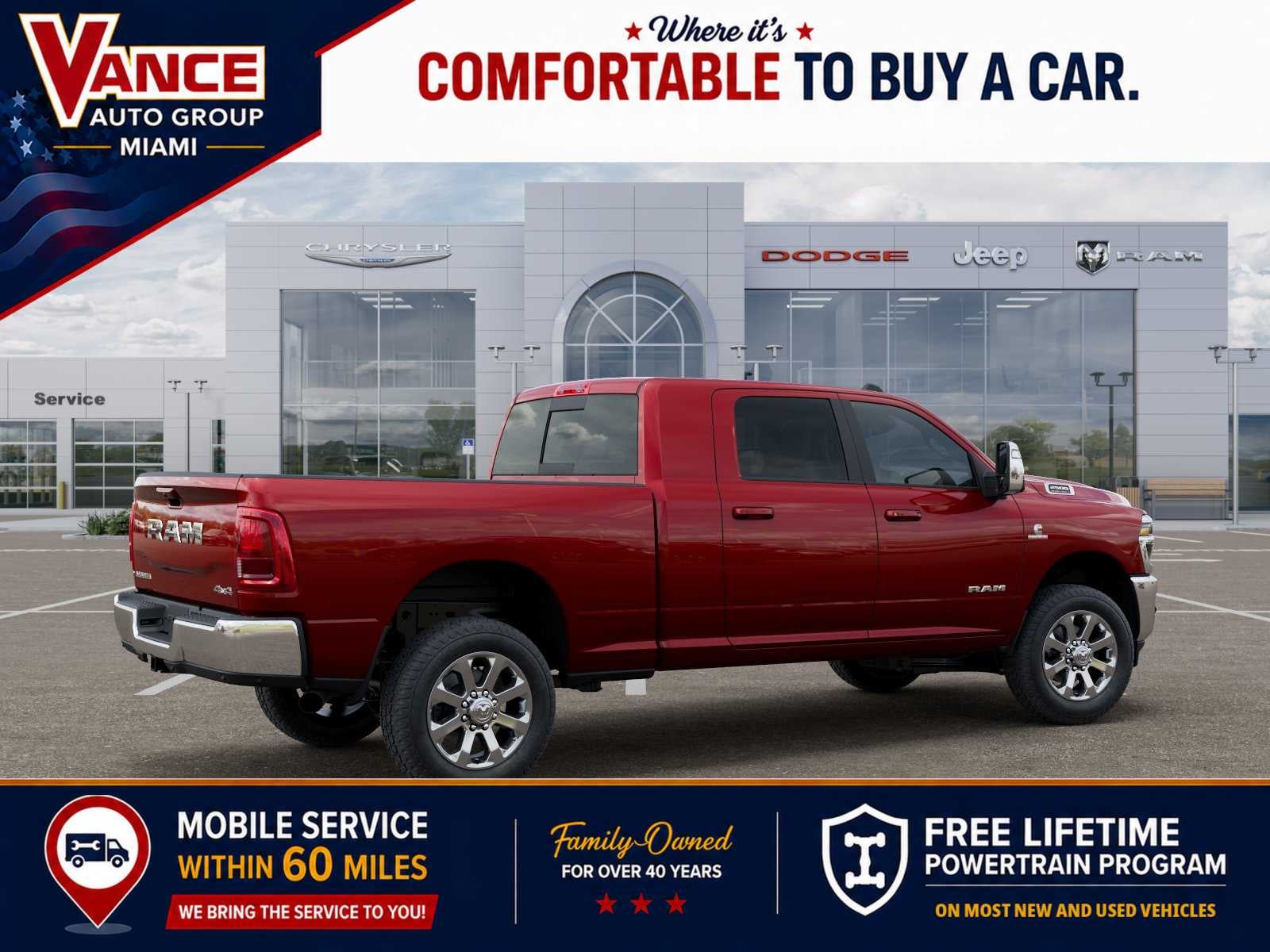 2026 RAM Ram 2500 RAM 2500 LARAMIE MEGA CAB 4X4 6'4' BOX