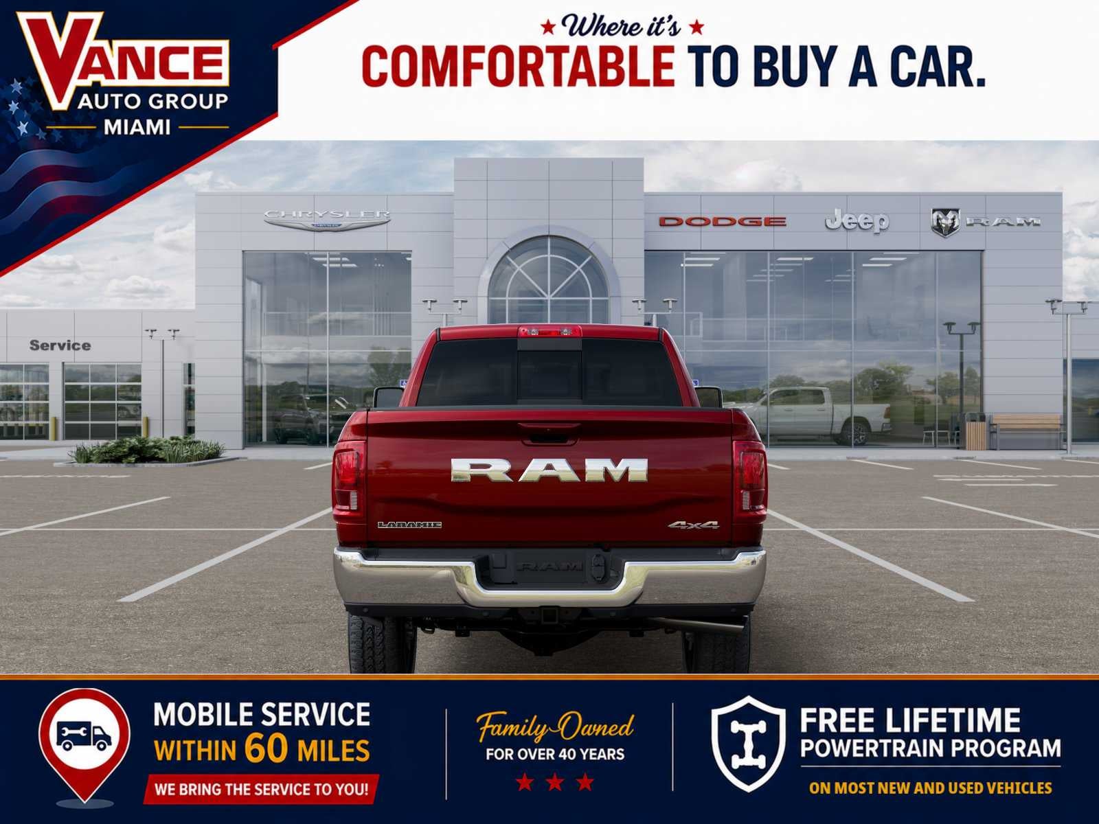 2026 RAM Ram 2500 RAM 2500 LARAMIE MEGA CAB 4X4 6'4' BOX