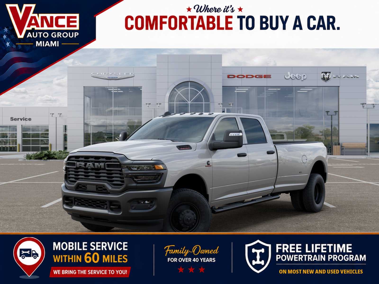 2026 RAM Ram 3500 RAM 3500 TRADESMAN CREW CAB 4X4 8' BOX