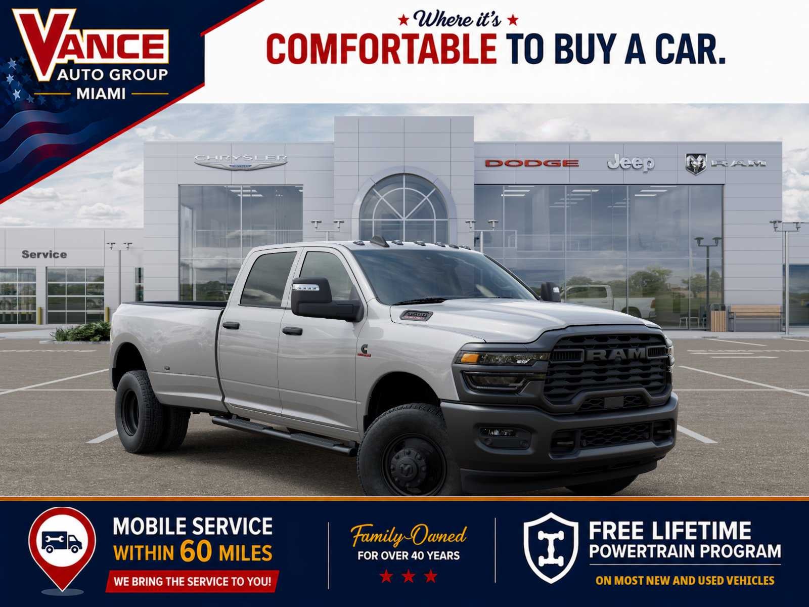 2026 RAM Ram 3500 RAM 3500 TRADESMAN CREW CAB 4X4 8' BOX